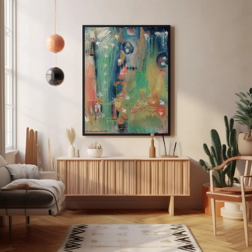 Valerie-Lorraine-Art_thesoundofsoaring Valerie Lorraine Art - Abstract Painting for homes - the sound of soaring