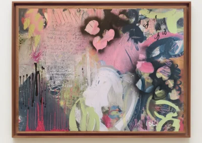 Valerie Lorraine Abstract Painting - now that we've found love ©2024 Valerie Lorraine