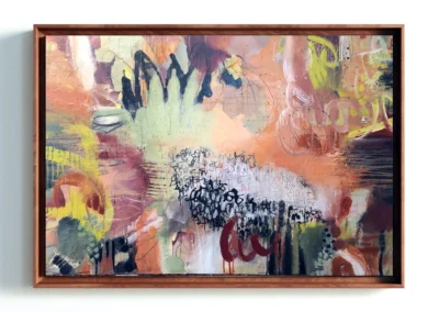 Abstract painting by North Carolina Artist Valerie Lorraine